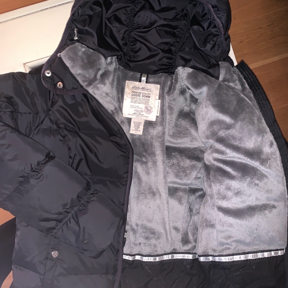 Eddie Bauer goose down puffer jacket - Picture 3 of 6